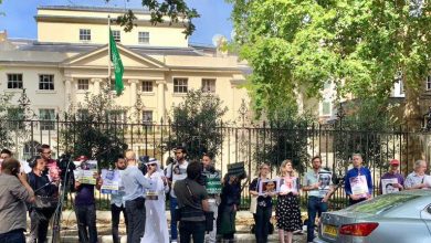 وقفة أمام سفارة ال سعود للمطالبة بإطلاق سراح معتقلي رأي ورفع حظر السفر